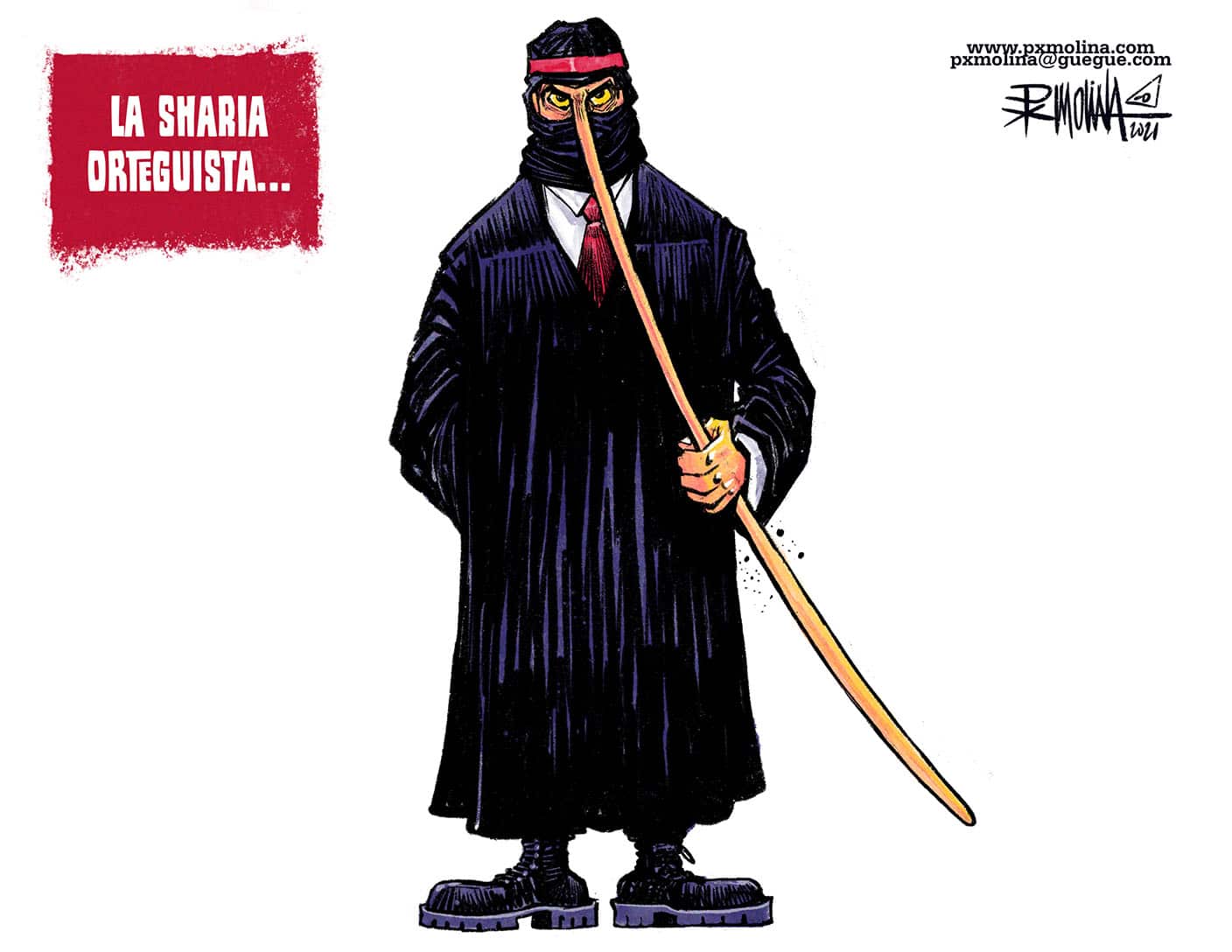 Caricatura del día |  Ortega Sharia