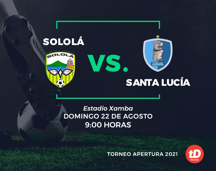 EN VIVO |  Sololá FC vs Santa Lucía Cotzumalguapa – Prensa Libre
