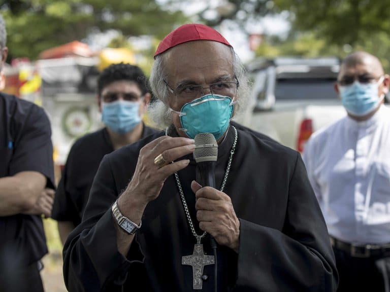 El cardenal Leopoldo Brenes advierte tras dar positivo por covid-19