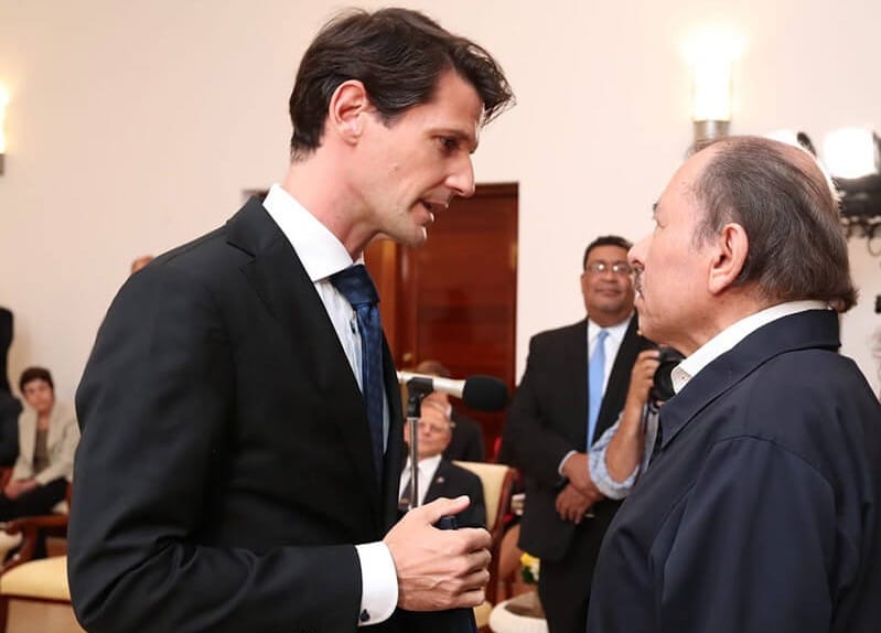 El embajador de la UE, Pelayo Castro, concluye misión en Nicaragua
