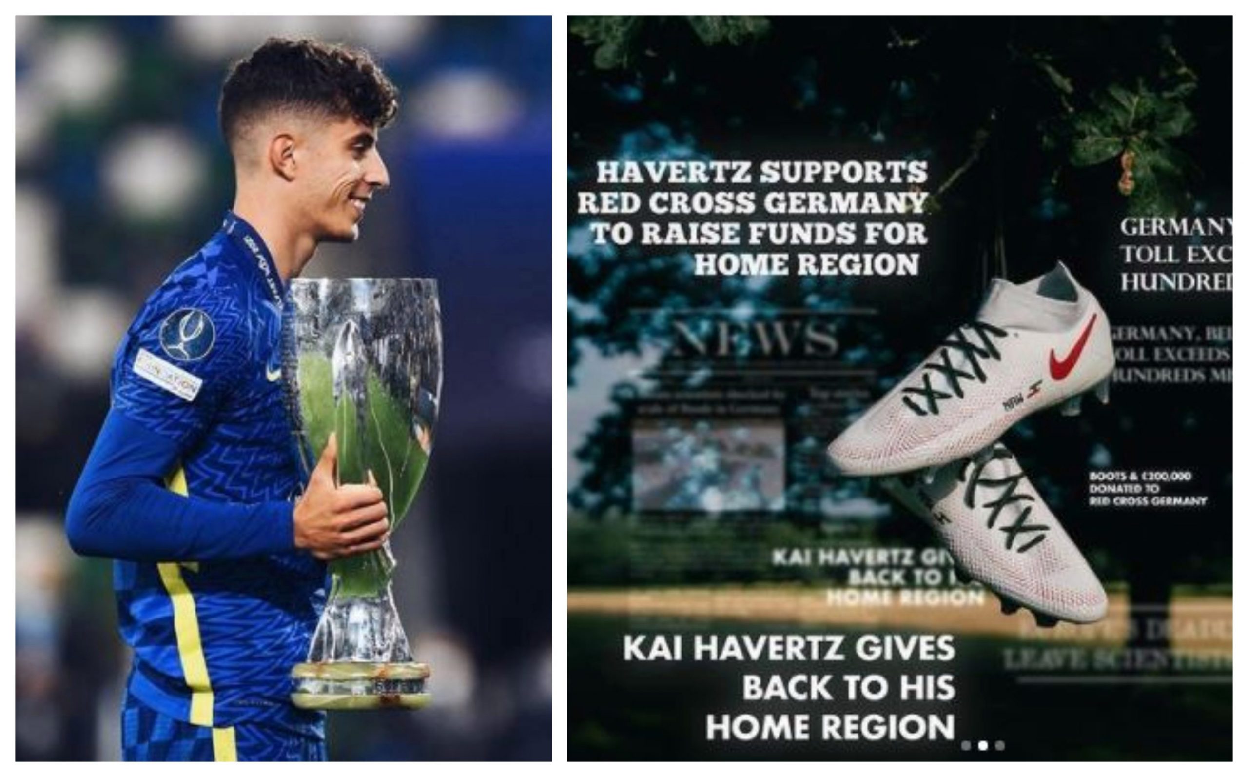 Havertz subastará sus botas para ayudar a víctimas en Alemania – prensa Libre