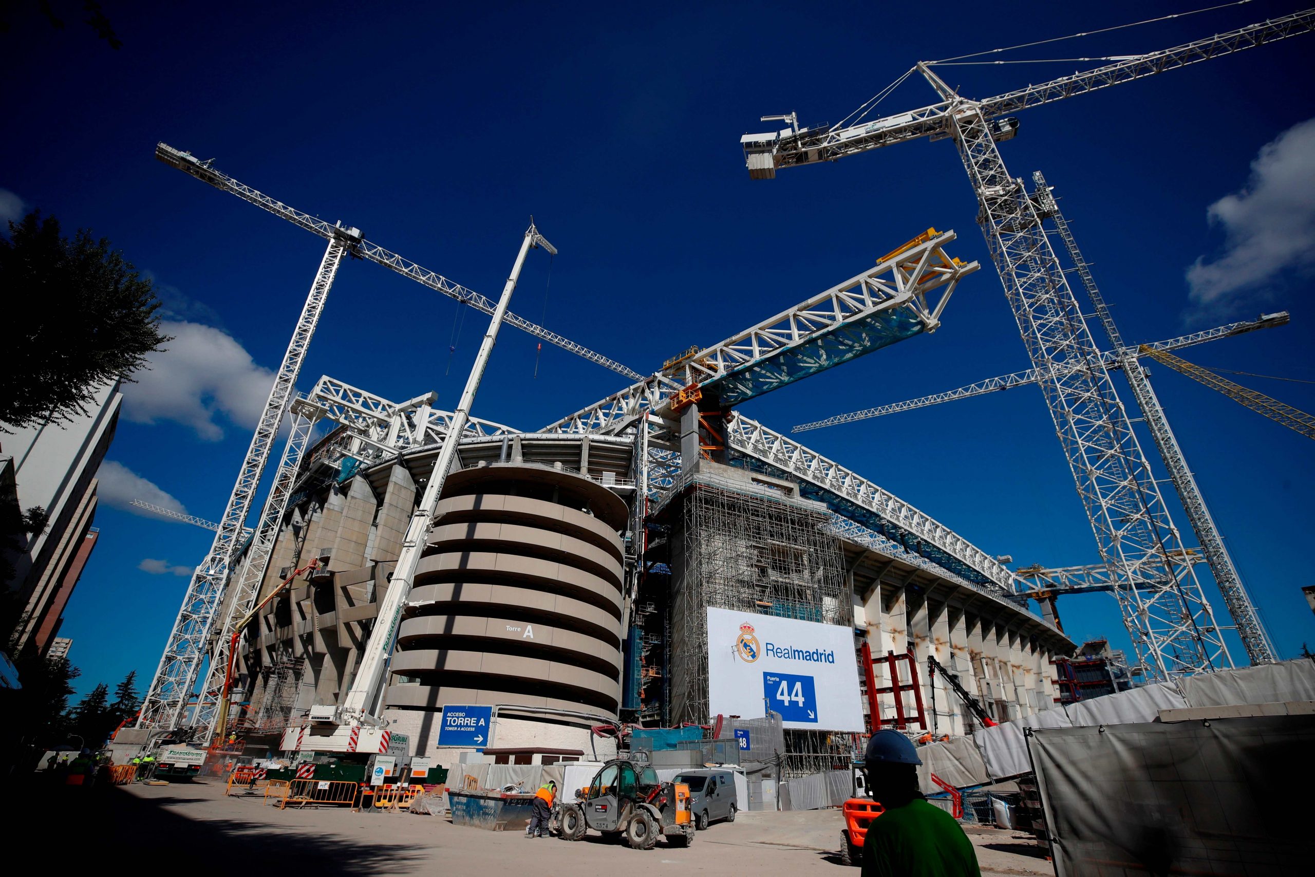 560 días después, el Real Madrid vuelve a un Santiago Bernabéu aún en construcción para jugar contra el Celta de Vigo – Prensa Libre