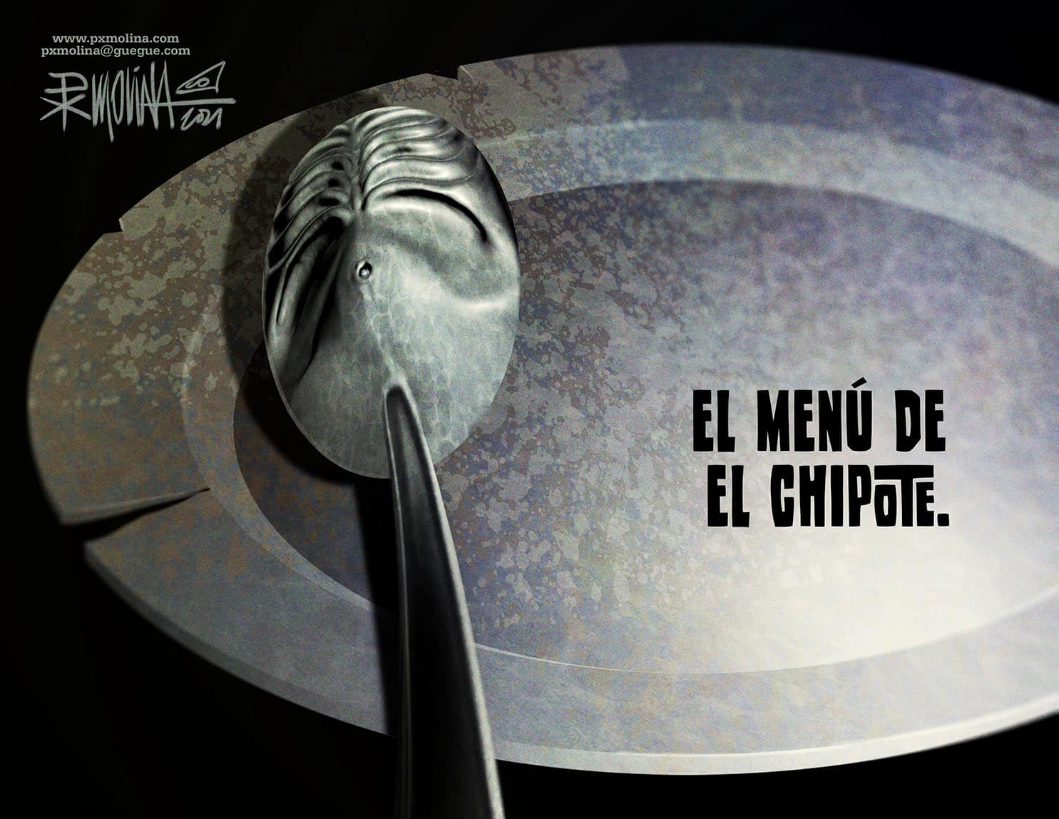 Caricatura del día | El menú de “El Chipote”