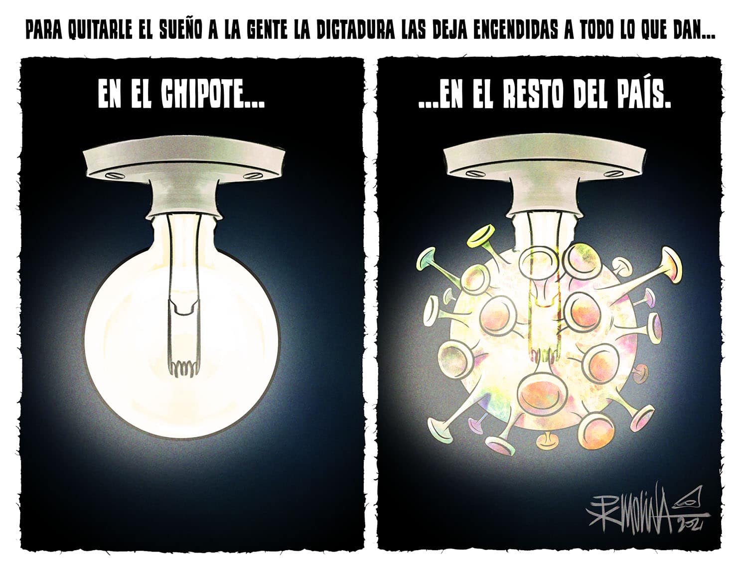 Caricatura del día |  Para tomar el sueño de la gente