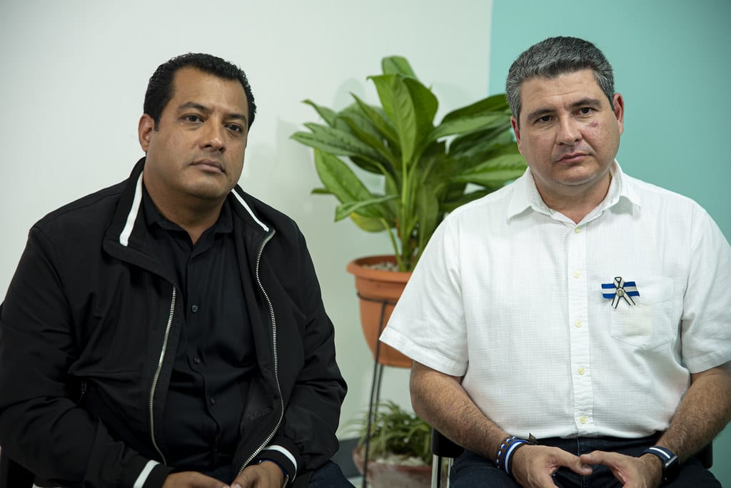 Denuncian la tortura psicológica contra Félix Maradiaga y Juan Sebastián Chamorro