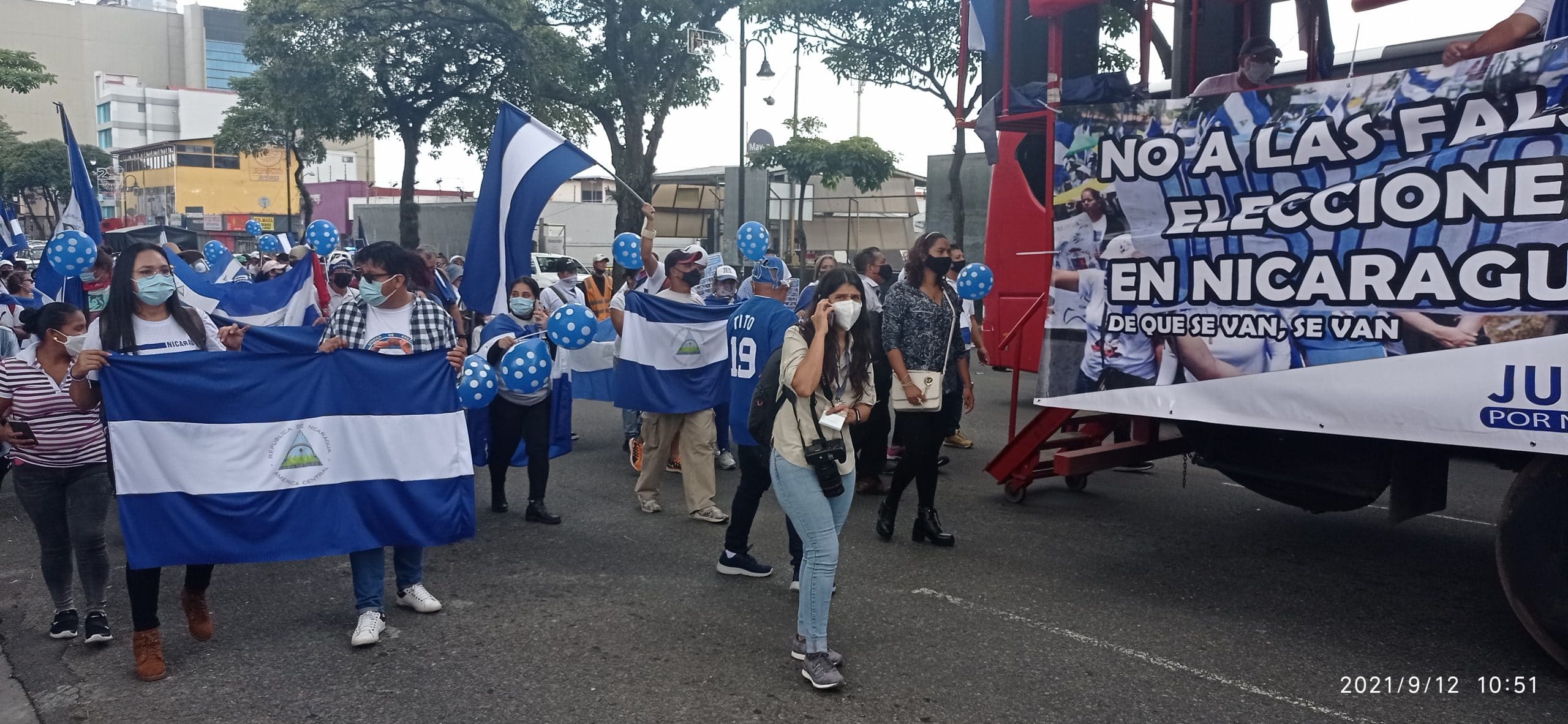 Exiliados nicaragüenses exigen ignorar el circo electoral
