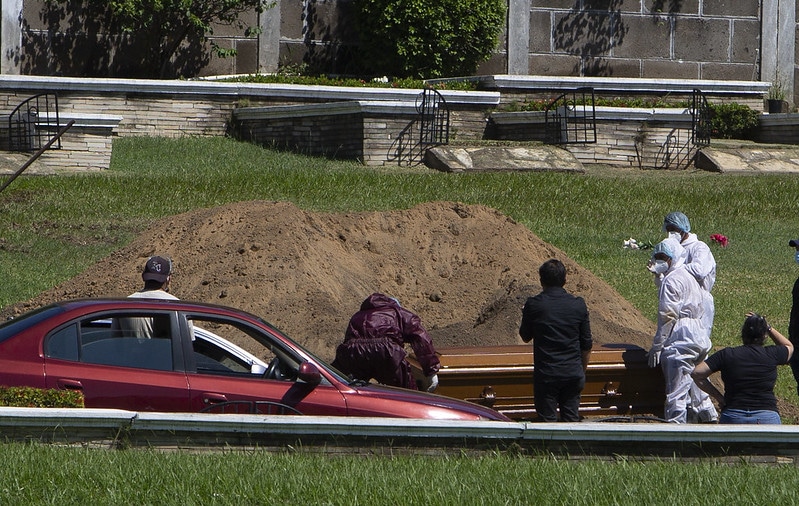 Muertes de Covid-19 se disparan en septiembre en Nicaragua
